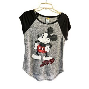 Disney Mickey Top Sz L 11/13 Junior NWT